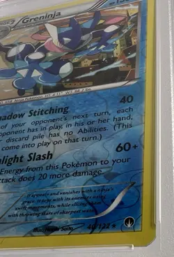 GRENINJA Reverse Holo Breakpoint 40 2016 Pokemon XY PSA 8 NM-MT - Image 3