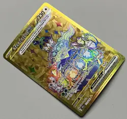 Pokemon Prismatic Evolutions Terapagos ex Basic Gold Hyper Rare #173/142 - Image 2
