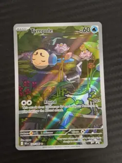 Tympole 103/086 Pokemon TCG: Scarlet & Violet Black Bolt Illustration Rare SV11B - Image 1