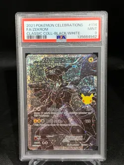 Zekrom 114/114 PSA 9 Pokemon Celebrations: Classic Collection - Image 1