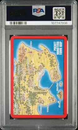 PSA 8 Pokemon Japanese Bandai Blastoise Trainer Carddass Vending 1996 - Image 2