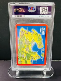 PSA 8 Pokemon Japanese Bandai Blastoise Trainer Carddass Vending 1996 - Image 4