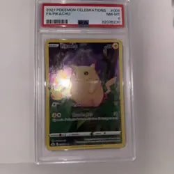 Pikachu 005/025 Celebrations Holo Rare Pokemon TCG - PSA 8 NM-MT - Image 1