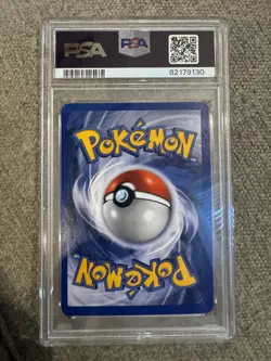1999 POKEMON JUNGLE CLEFABLE-HOLO PSA 8 - Image 2