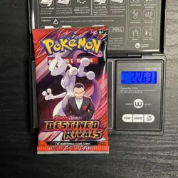 (HEAVY) 22.63g Pokemon TCG Destined Rivals Booster Pack (SEALED)✅ - Image 1