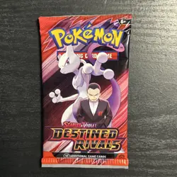 (HEAVY) 22.63g Pokemon TCG Destined Rivals Booster Pack (SEALED)✅ - Image 2