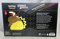 CROWN ZENITH PIKACHU VMAX Special Collection Pokemon TCG Factory Sealed 2023 - Image 2