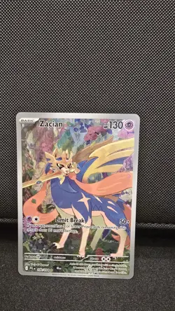 Zacian #100/094 Phantasmal Flames NM/Near Mint Pokemon 2025 - Image 1