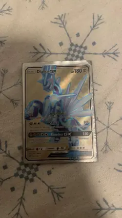 Dialga GX Full Art Ultra Rare Holo 125/131 SM-Forbidden Light Pokemon TCG - Image 1