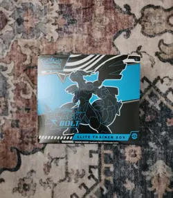 Pokemon TCG Scarlet & Violet: Black Bolt - Elite Trainer Box ETB - SEALED NEW - Image 1