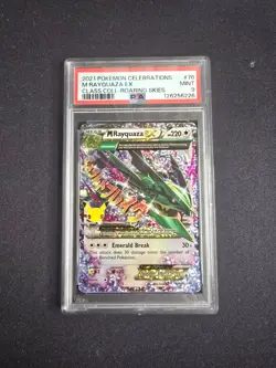 PSA 9 MINT 2021 Pokemon Celebrations M Rayquaza Classic Holo PSA 9 GEM - Image 1
