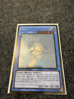 Yugioh Herald Of Perfection GLD5-EN030 Limited Edition Ghost Rare - Image 3