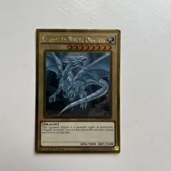 Yu-Gi-Oh Blue-Eyes White Dragon MVP1-ENG55 Gold Rare 1st Edition yugioh - Image 1