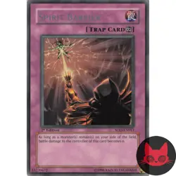 Yugioh Spirit Barrier SOD-EN051 Rare 1st Edition LP - Image 1
