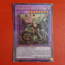 Yugioh Predaplant Dragostapelia RA01-EN027 1st Edition Ultimate Rare - Image 1