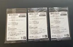 ONE PIECE Card Seven Eleven PROMO sealed Set 3 Luffy Sabo Ace ST13-001 002 003 - Image 5