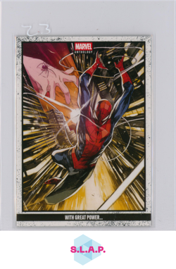 WITH GREAT POWER... PANINI MARVEL ANTHOLOGY PRESALE CARD 2025 ENGLISH - Image 1