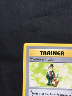 Pokemon Cards: Base Set 1st Edition Rare: Pokemon Trader 77/102 - Image 2