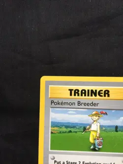 Pokemon Cards: Base Set 1st Edition Rare: Pokemon Breeder 76/102 - Image 2