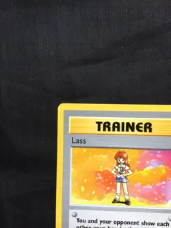 Pokemon Cards: Base Set 1st Edition Rare: Lass 75/102 - Image 2