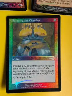 Rathi Assassin, Intimidator & Rejuvenation Chamber MTG 3 Card.FOIL. NEMESIS. - Image 2