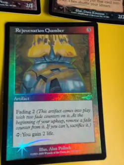 Rathi Assassin, Intimidator & Rejuvenation Chamber MTG 3 Card.FOIL. NEMESIS. - Image 3