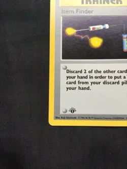 Pokemon Cards: Base Set 1st Edition Rare: Item Finder 74/102 - Image 5