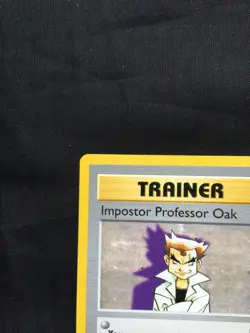 Pokemon Cards: Base Set 1st Edition Rare: Impostor Professor Oak 73/102 - Image 2