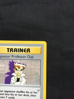 Pokemon Cards: Base Set 1st Edition Rare: Impostor Professor Oak 73/102 - Image 3