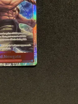 Edward. Newgate OP02-004 one piece card game English SR holo - Image 5