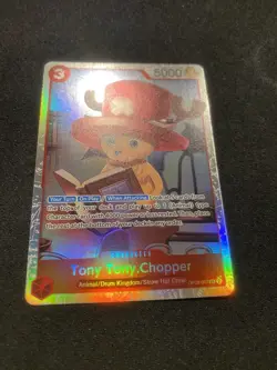 Tony Tony Chopper OP08-007 one piece card game English SR holo - Image 2