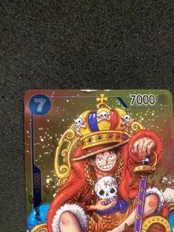 Monkey D. Luffy P-043 one piece card game holo weekly shonen jump Promo Card - Image 3