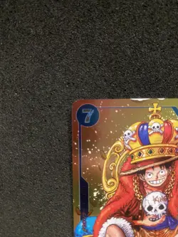 Monkey D. Luffy P-043 one piece card game holo weekly shonen jump Promo Card - Image 4