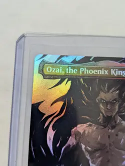 MTG Ozai, the Phoenix King 0311 Borderless Foil Avatar Last Airbender Magic TLA - Image 3