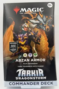 Tarkir: Dragonstorm Commander Deck - Abzan Armor MTG Brand New Sealed - Image 1