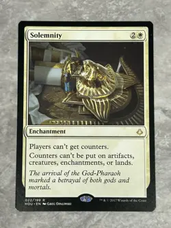 Solemnity Hour Of Devastation MTG Magic the Gathering - Image 1