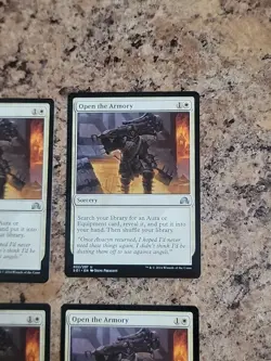 MTG 1x Open The Armory uncommon Shadows Innistrad NM Commander EDH Tutor - Image 4