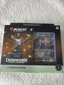 Magic: The Gathering - Duskmourn: House of Horror Commander-Deck Miracle Worker - Image 1