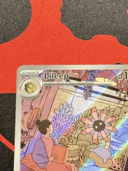 Lileep 145/142 Illustration Rare Holo Pokemon Stellar Crown English Near Mint - Image 3