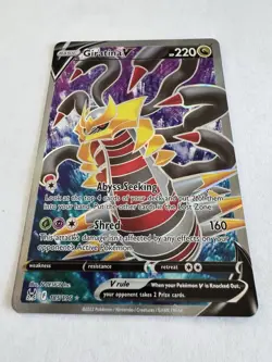 Pokemon Giratina V 185/196 Full Art Holo – Lost Origin - 2022 NM - Image 2