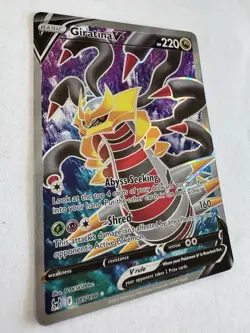 Pokemon Giratina V 185/196 Full Art Holo – Lost Origin - 2022 NM - Image 3
