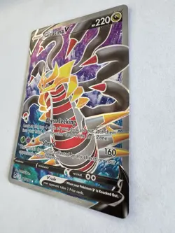 Pokemon Giratina V 185/196 Full Art Holo – Lost Origin - 2022 NM - Image 4