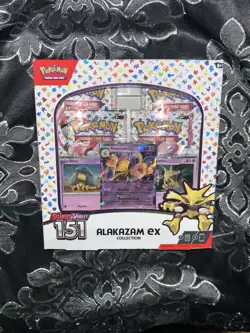 Pokemon TCG: Scarlet & Violet—151 Collection—Alakazam ex NEW SEALED - Image 3