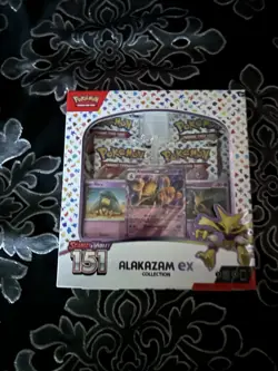 Pokemon TCG: Scarlet & Violet—151 Collection—Alakazam ex NEW SEALED - Image 5