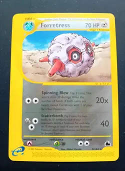 FORRETRESS 9/144 NON HOLO RARE EXCELLENT SKYRIDGE - POKEMON - VINTAGE - Image 1