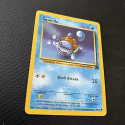 Squirtle 68/82 | Team Rocket | Non Holo Pokemon Card Near mint - Image 2
