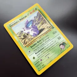 Pokemon TCG Giovanni's Nidoran Gym Challenge 76/132 Regular NM - Image 3