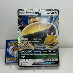 Snorlax GX SM05 Jumbo Oversized Card Holo Pokemon TCG 2016 - Image 1