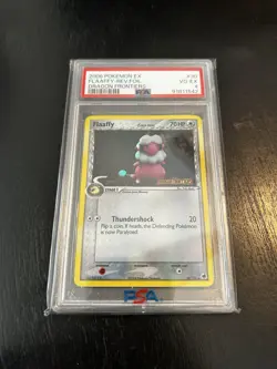 Pokemon Flaaffy (Delta Species) 30/101 Dragon Frontiers Reverse Foil PSA 4 POP 1 - Image 1