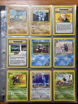 Lot of 121 Vintage Pokemon Cards Non Holo See Pics for Condition - Image 1